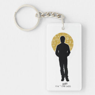 Porte-clefs Seinfeld   Jerry Seinfeld Silhouette