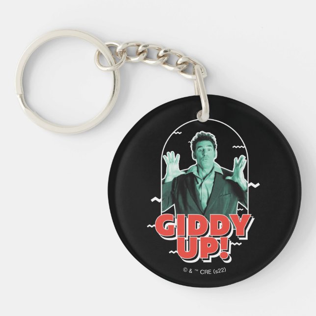 Porte-clefs Seinfeld | Kramer - Giddy Up! (Devant)