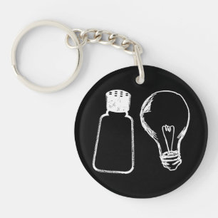 Porte-clefs Sel & Lumière Soyez Sel Versets Bibliques Matthieu