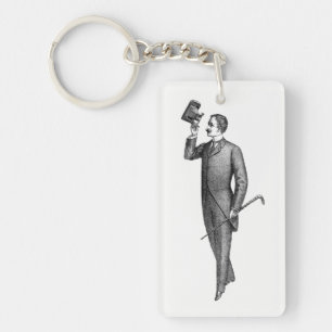 Porte-clefs Selfie, Gentleman victorien