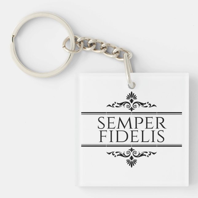 Porte-clefs Semper Fidelis (Devant)