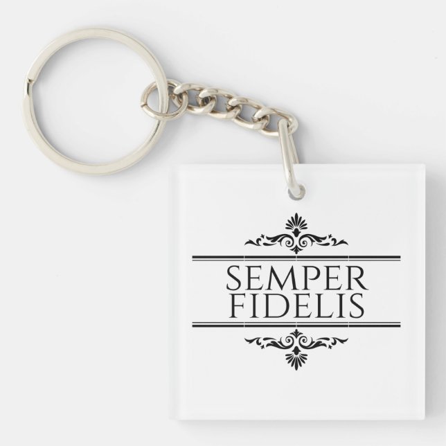 Porte-clefs Semper Fidelis (Devant)