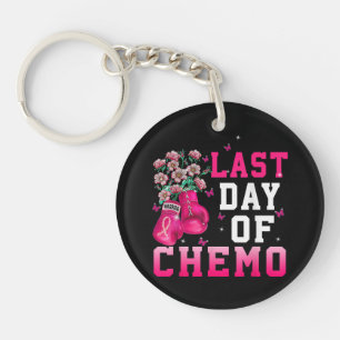 Porte-clefs Sensibilisation au cancer du sein Dernier jour de 