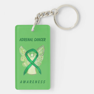 Porte-clefs Sensibilisation au cancer surrénal Porte - clé de