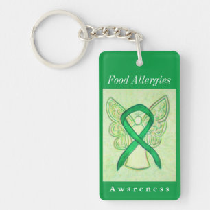 Porte-clefs Sensibilisation aux allergies alimentaires Porte -