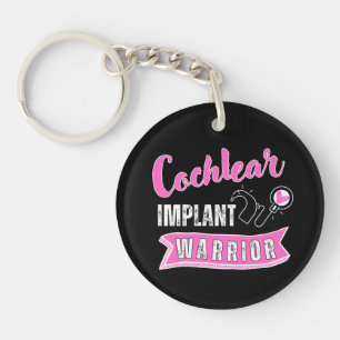 Porte-clefs Sensibilisation aux sourds - Cochlear Implant Guer