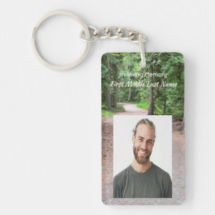 Porte-clefs Sentier de randonnée de souvenir chrétien 