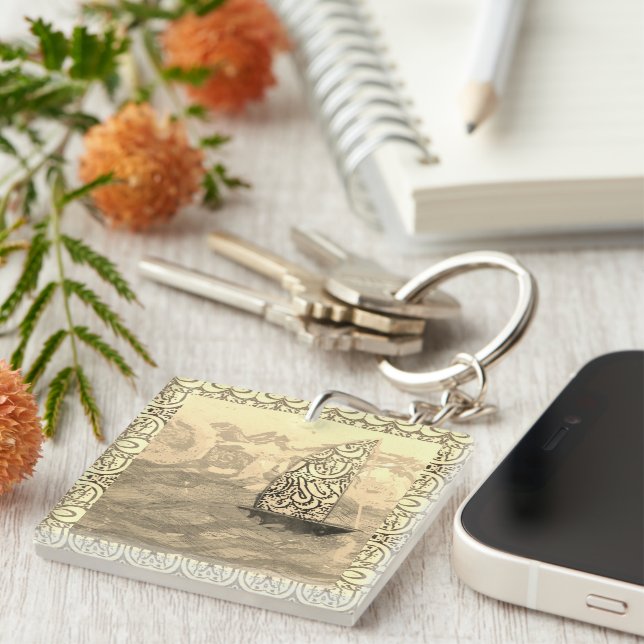 Porte-clefs Sepia (Devant Droit)