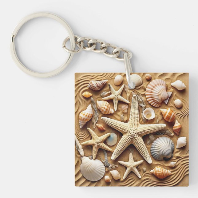 PORTE-CLEFS " SÉRÉNITÉ CÔTIÈRE " (Devant)