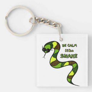 Porte-clefs Serpent vert