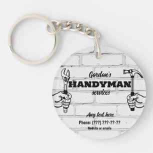 Porte-clefs Services Handyman