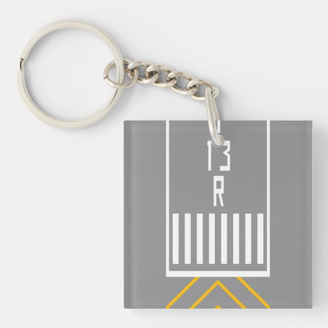 Porte-clefs Seuil RWY 13R (Devant)