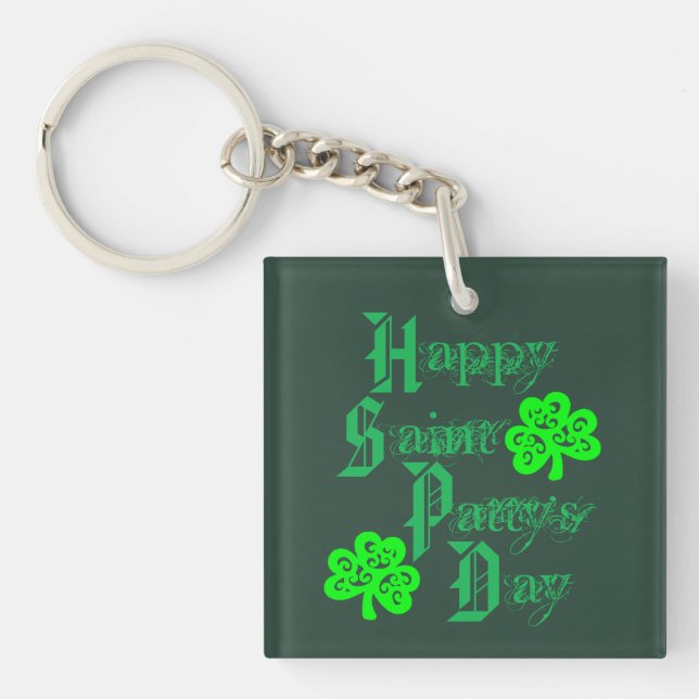 PORTE-CLEFS SHAMROCK (Devant)