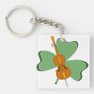 Porte-clefs Shamrock Cello
