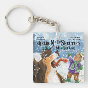 Porte-clefs Sheldon le Sheltie