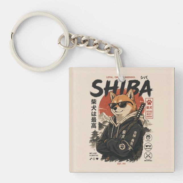 PORTE-CLEFS SHIBA LE PROTECTEUR (Devant)