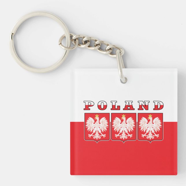 Porte-clefs Shields de Poland Eagle (Devant)