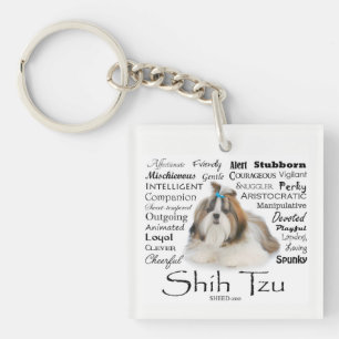 Porte-clefs Shih Tzu Traits Porte - clé