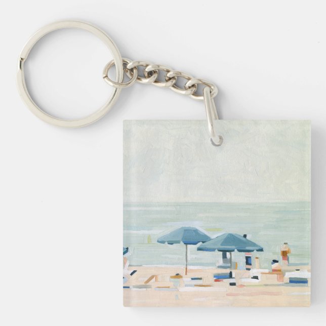 Porte-clefs Si c'est les plages (Devant)
