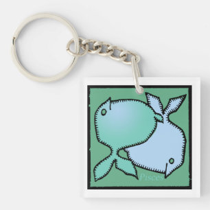 Porte-clefs Signaux Zodiac personnalisables Poissons Porte - c
