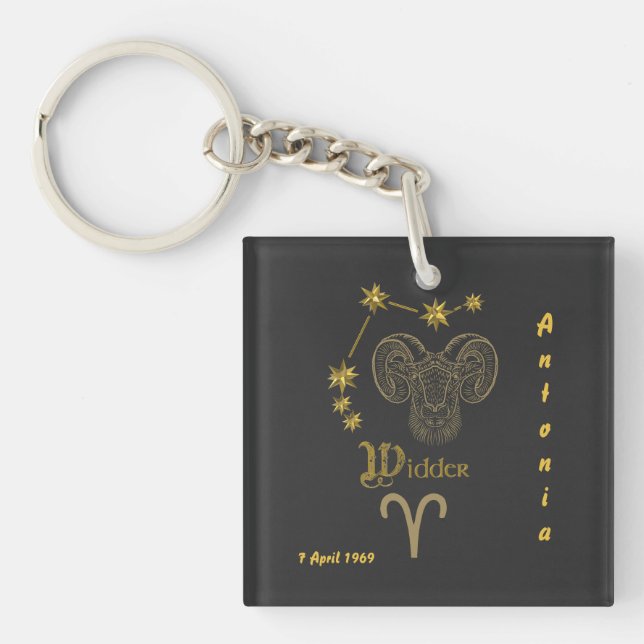 Porte-clefs Signe astrologique Bélier -  (Devant)