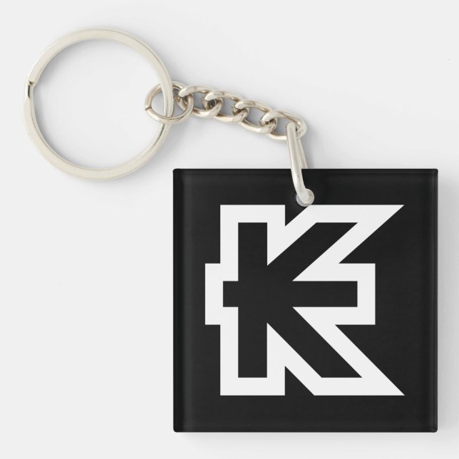 Porte-clefs SIGNE D'ARGENT Laos Kip Lao / Laotien (Devant)