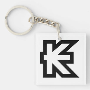 Porte-clefs SIGNE D'ARGENT Laos Kip Lao / Laotien