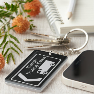 PORTE-CLEFS SIGNE DE SIÈGE DE TRAITE D'ASSIETTE