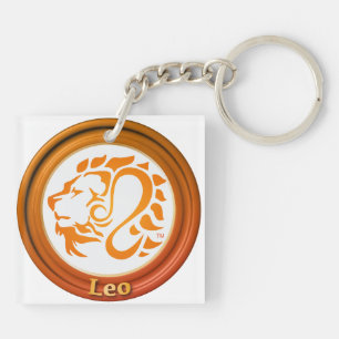 Porte-clefs Signe de zodiaque de Lion