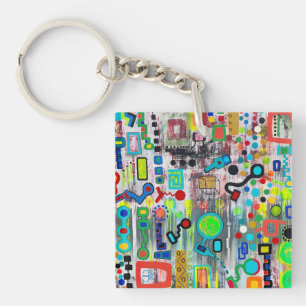 Porte-clefs Signe du Porte - clé acrylique Times