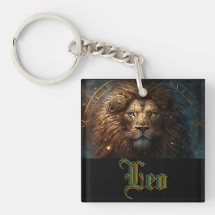Porte-clefs Signe du zodiaque Lion