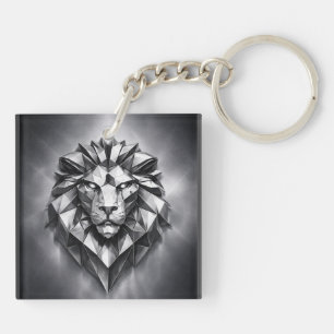 Porte-clefs signe du zodiaque lion