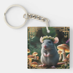 Porte-clefs Signe du zodiaque Rat 