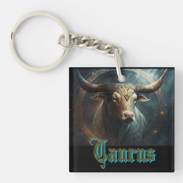 Porte-clefs Signe du zodiaque Sagittaire (Devant)