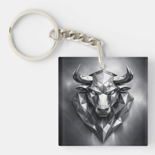 Porte-clefs signe du zodiaque taureau