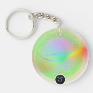 Porte-clefs Signe moderne Zodiac Taurus Citation Élément Terre