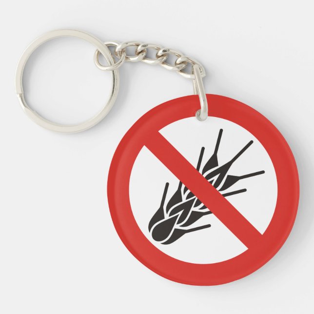 Porte-clefs Signe sans gluten Porte - clé (Devant)