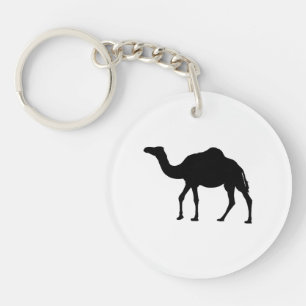 Porte-clefs silhouette de chameau