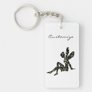 Porte-clefs Silhouette fée Thunder_Cove