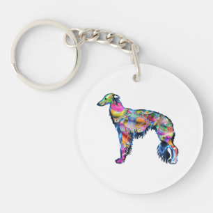 Porte-clefs Silken Windhound