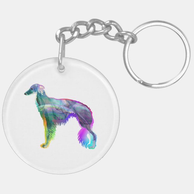 Porte-clefs Silken Windhound - Silken Wispy (Dos droit)