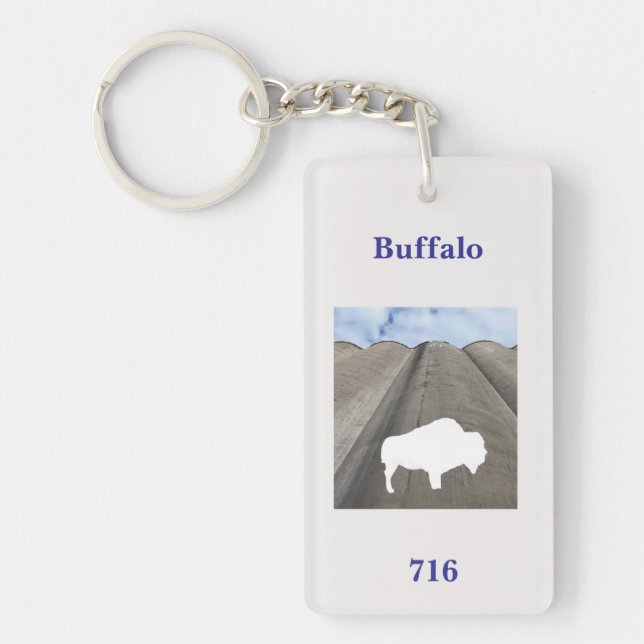 Porte-clefs Silo et Buffalo 2 Porte - clé (Devant)