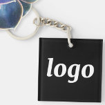 Porte-clefs Simple Logo Branding Promotional Business<br><div class="desc">Showcase your brand with this sleek, minimalist logo design for professional visibility. Featuring a clean layout that highlights your logo, it’s ideal for offices, corporate events, trade shows, conferences, and everyday brand presence. A simple, polished way to keep your branding front and center. Minimalist and professional. Great for employee branding,...</div>