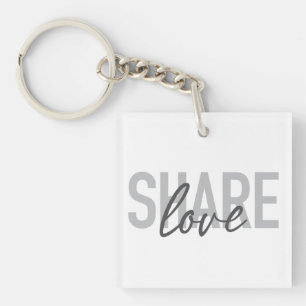 Porte-clefs Simple, urbain, tendance, moderne type Partager Am