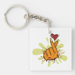 Porte-clefs simplement amour