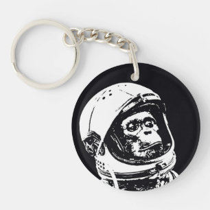 Porte-clefs Singe d'astronaute