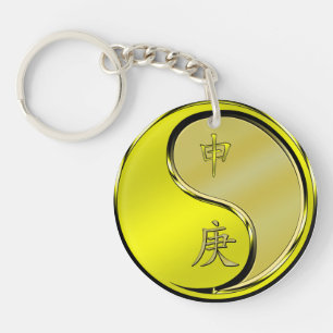 Porte-clefs Singe de Métal