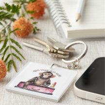 singe sur la coiffeuse