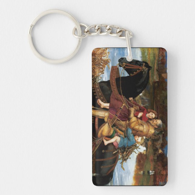 Porte-clefs Sir Isumbras à la Ford c. 1857 par John Millais (Devant)