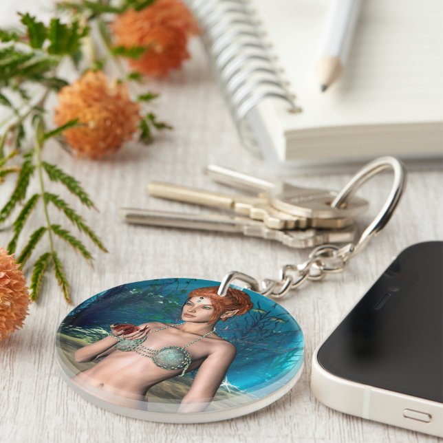 Porte-clefs Sirène (Devant Droit)